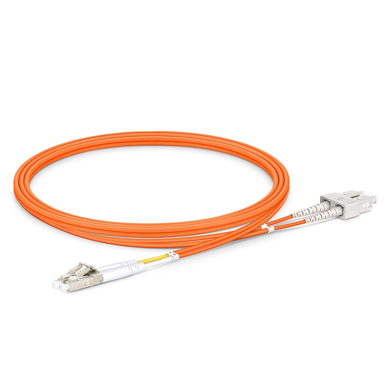 多模双芯光纤跳线LC/UPC-SC/UPC-2.0mm-OM1