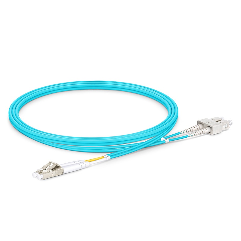 多模双芯万兆光纤跳线LC/UPC-SC/UPC-2.0mm-OM3.300