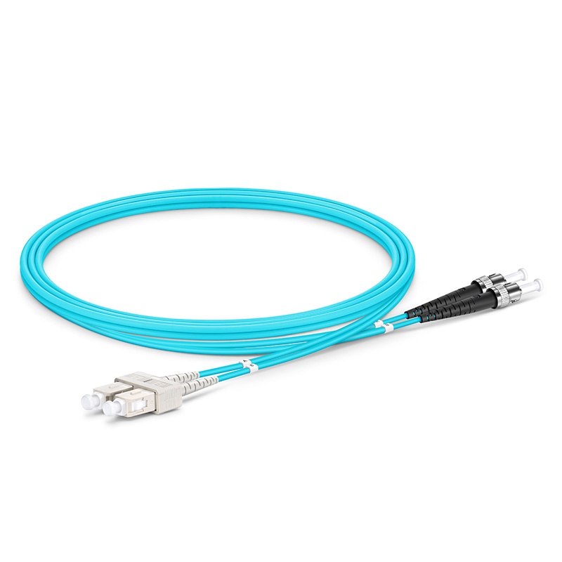 多模双芯万兆光纤跳线LC/UPC-ST/UPC-2.0mm-OM3.300
