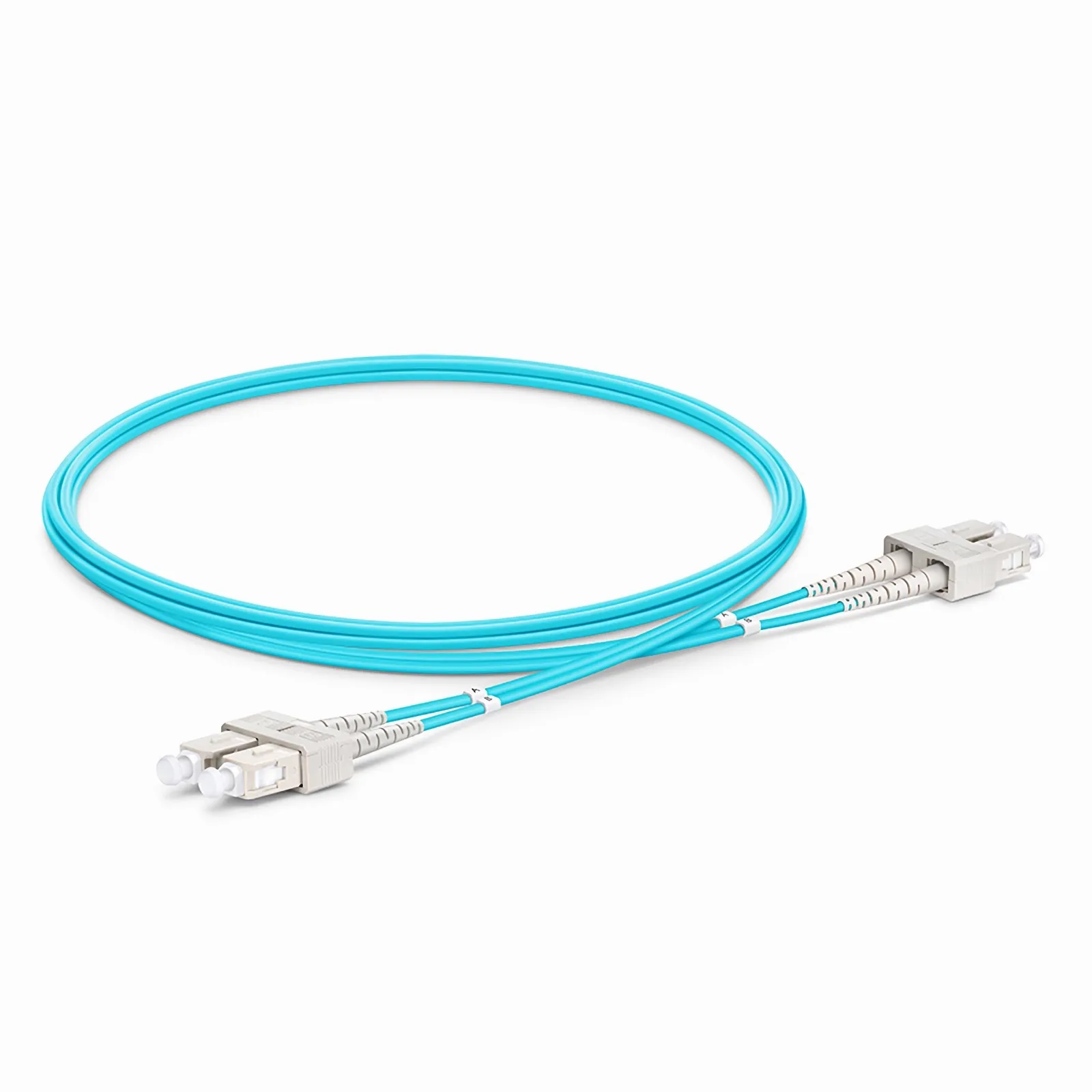 多模双芯万兆光纤跳线SC/UPC-SC/UPC-2.0mm-OM4.550