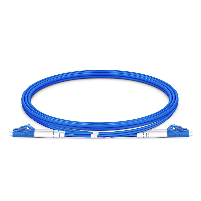 单模双芯铠装光纤跳线SC/APC-SC/APC-3.0mm-OS2 PVC(OFNR)