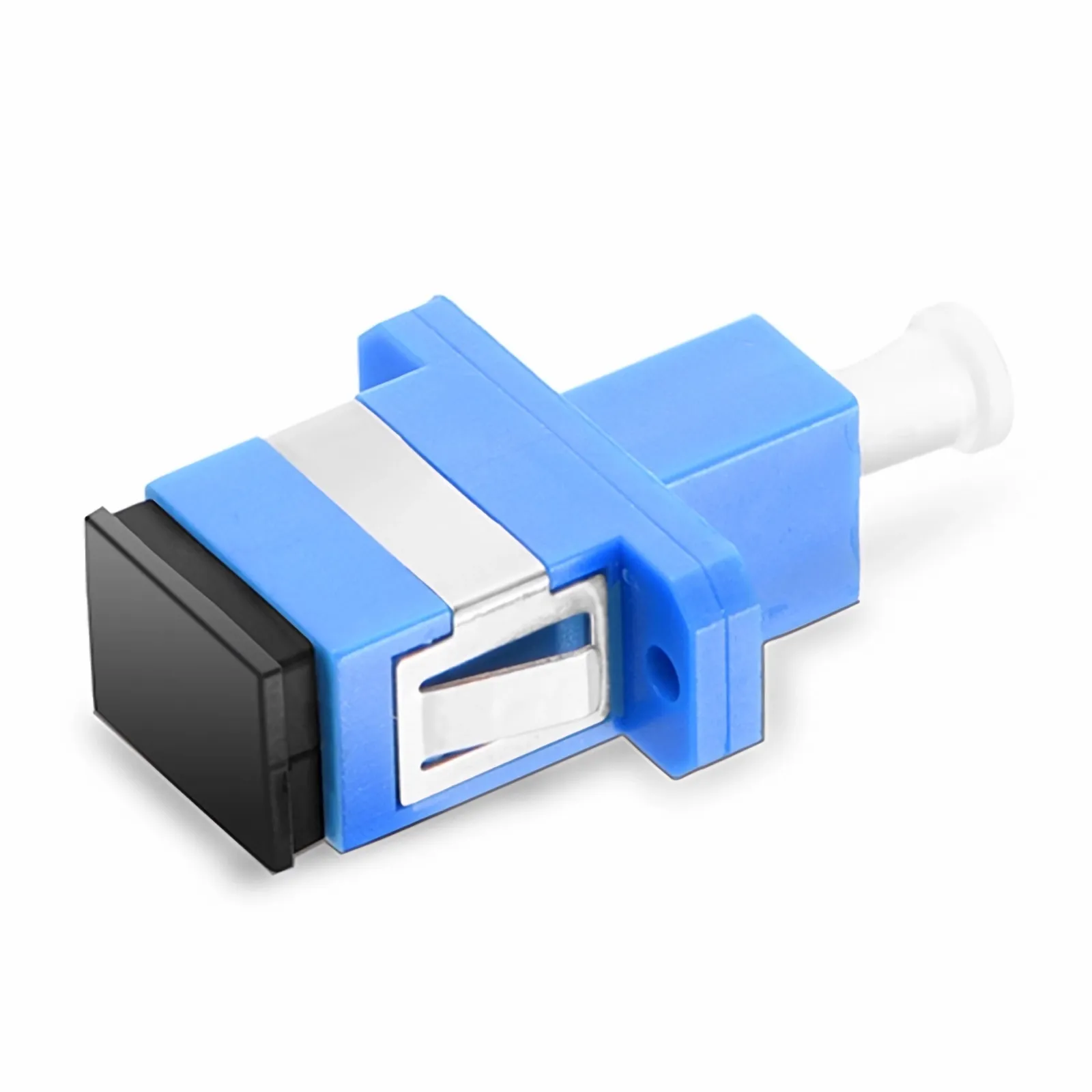 LC/UPC(母)-SC/UPC(母) 单工单模OS2混合型塑料光纤适配器/耦合器 全法兰 
