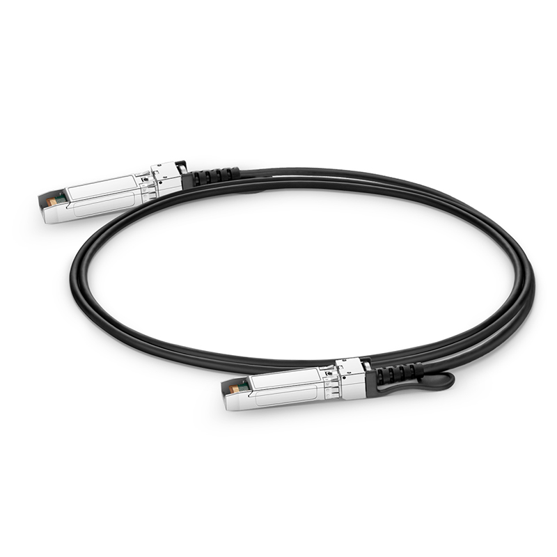 1m (3ft) 中性(Generic) 兼容 50G SFP56 无源铜芯高速线缆 