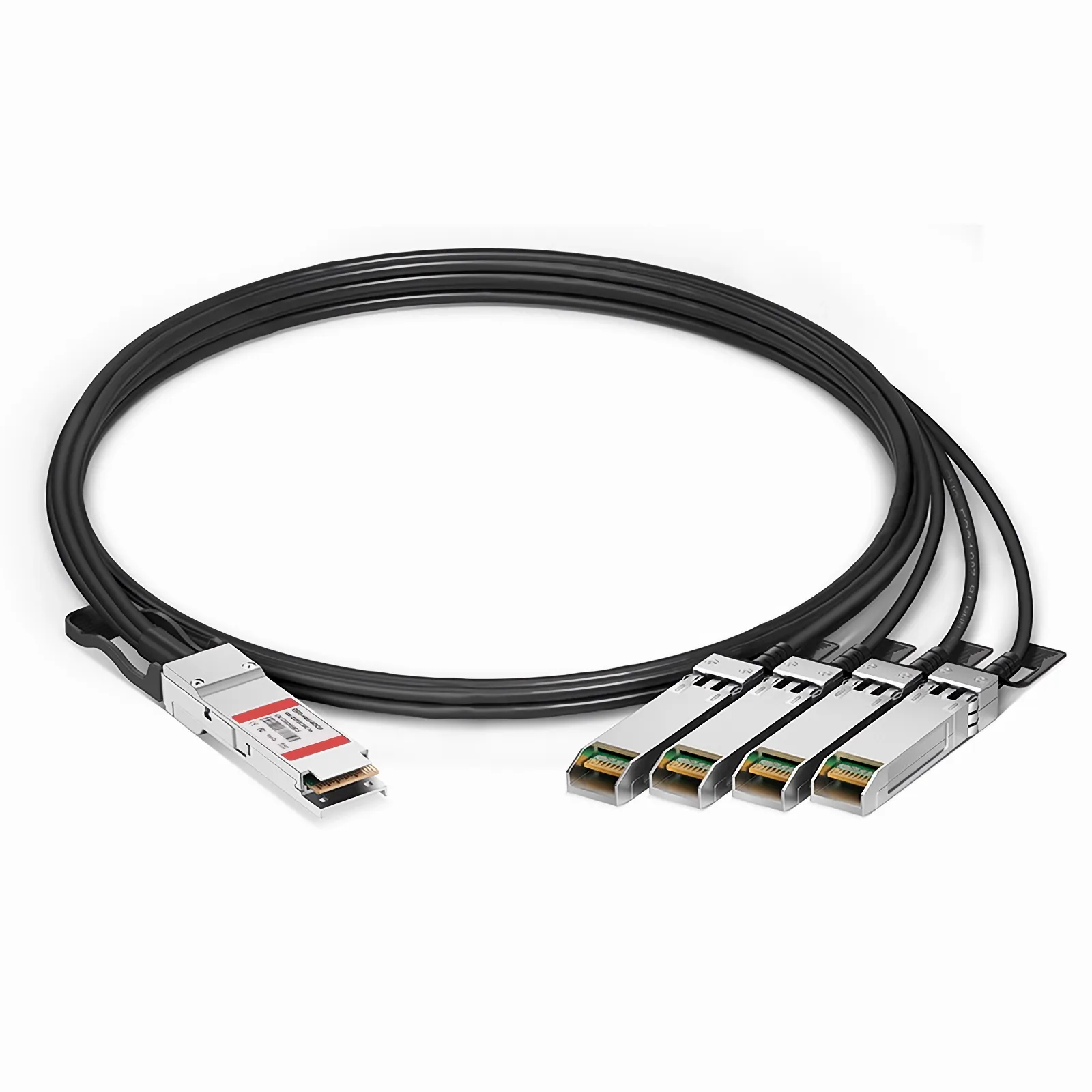 1m（3ft）思科（Cisco）QSFP-4SFP25G-CU1M兼容100G QSFP28转4x25G SFP28无源分支高速线缆 