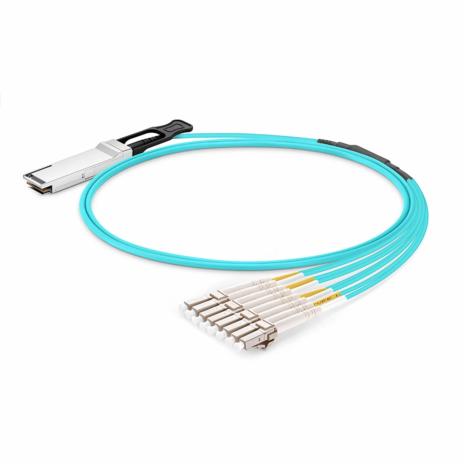 1m（3ft）思科（Cisco）兼容100G QSFP28转4 双工LC有源分支光缆 