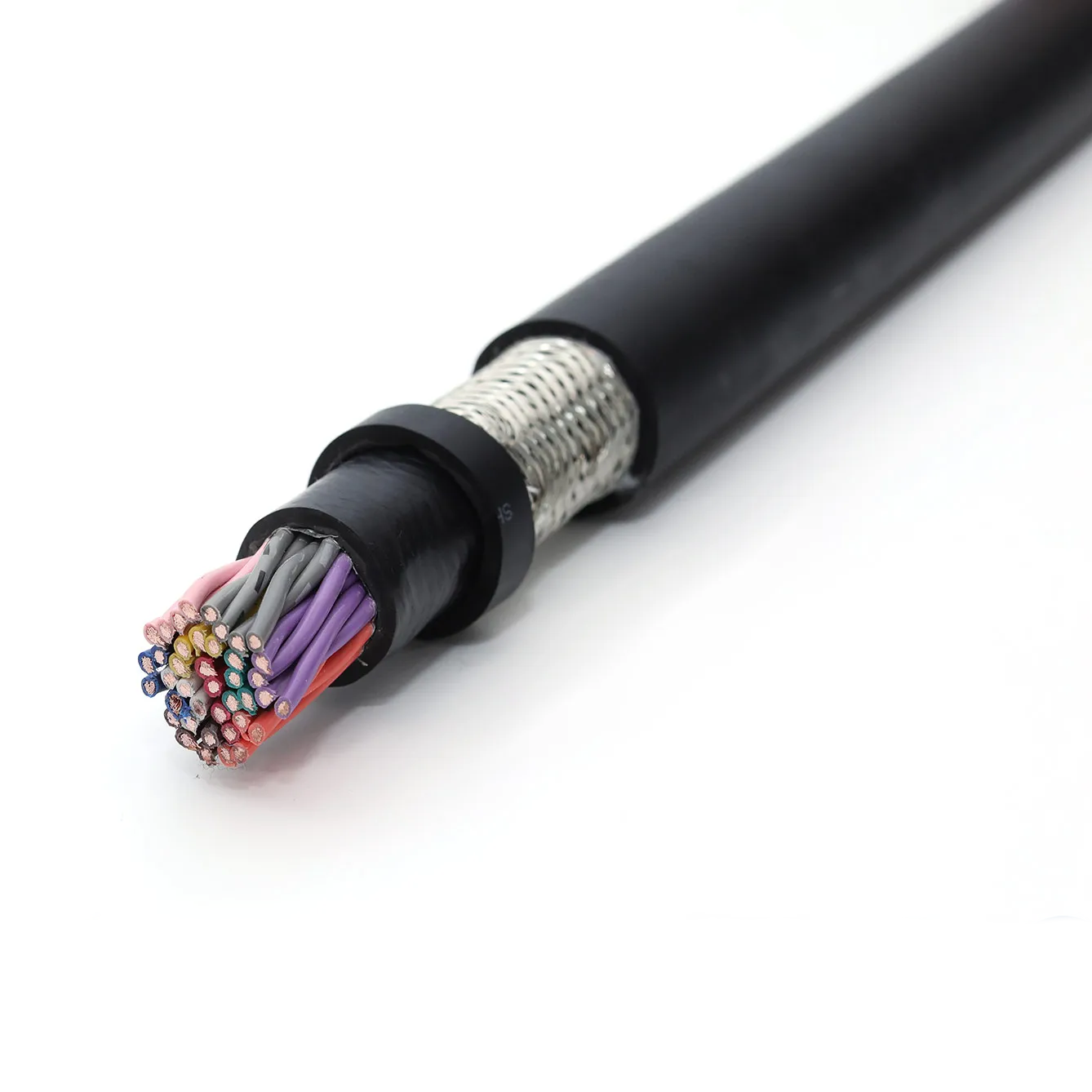 FLEX501-KCP-PUR 机器人专用高端PUR护套屏蔽控制电缆
