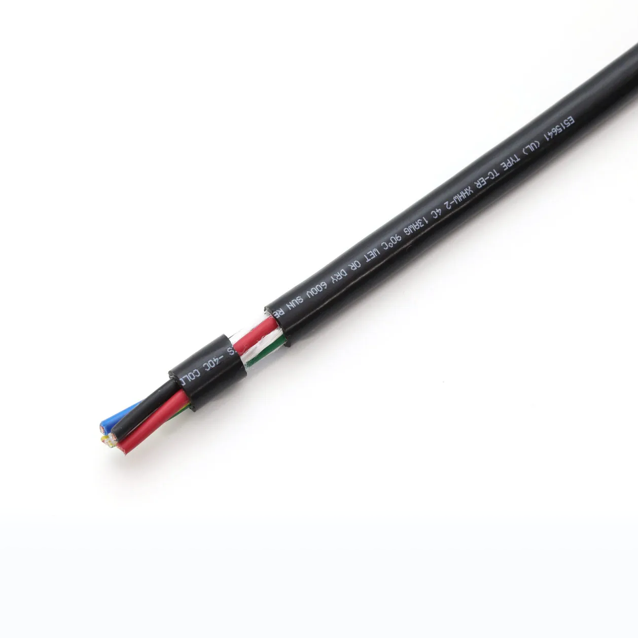 HFFR-HLKMCE-125℃/150℃ CE认证经济型耐高温低烟无卤护套控制电缆