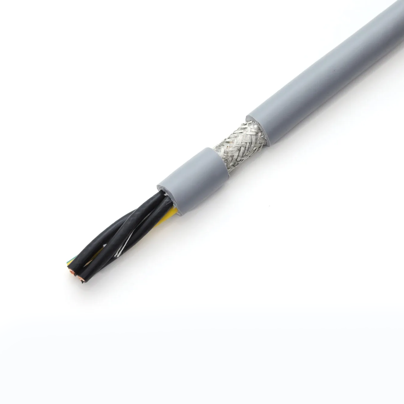 FNFLEX-KCY2-PVC CE认证经济型耐高温PVC护套柔性屏蔽控制电缆