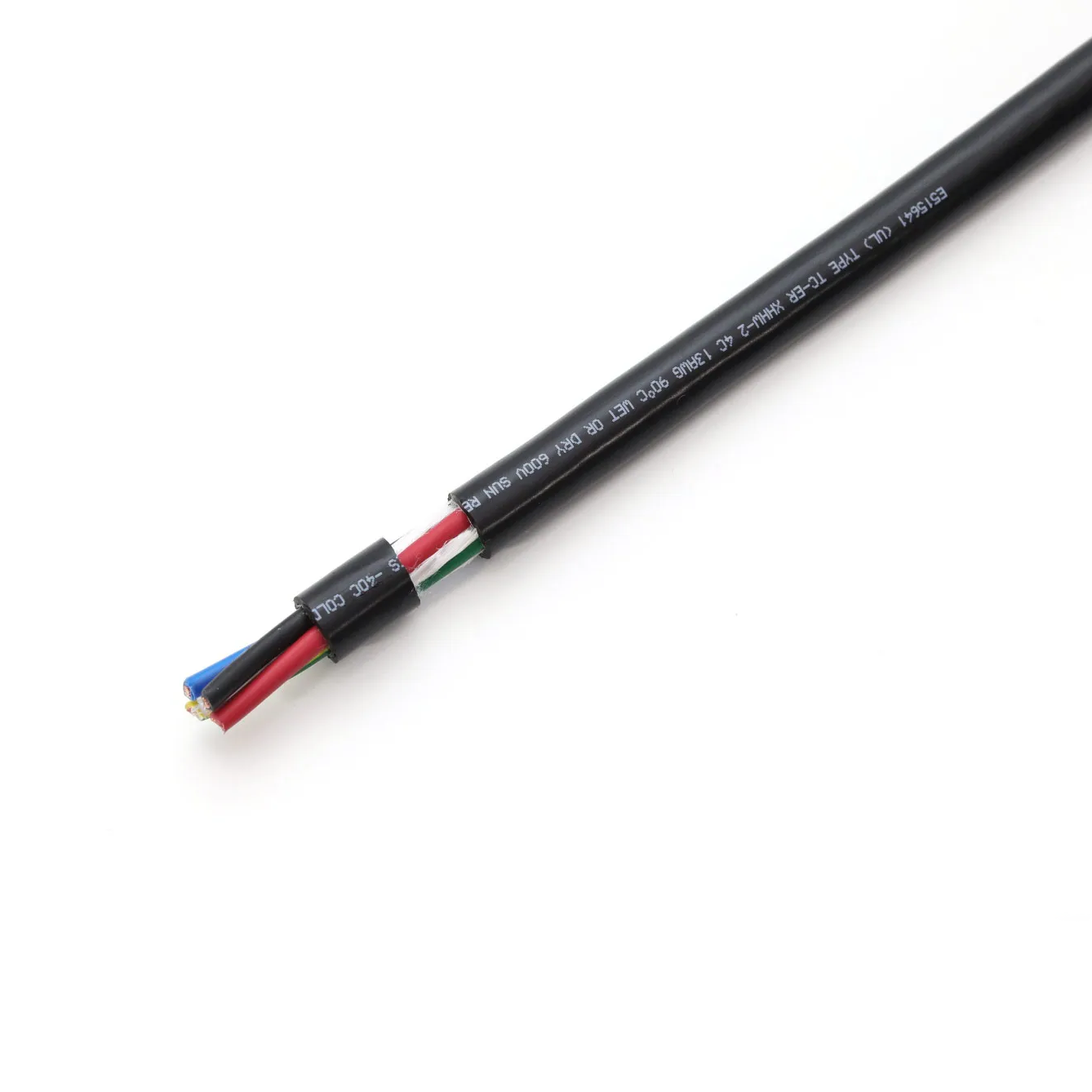 HFFR-HLKMCE-125℃/150℃ CE认证经济型耐高温低烟无卤护套控制电缆
